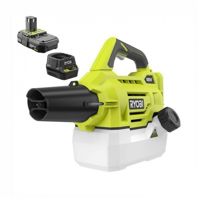 RYOBI ONE+ 18V Lithium-Ion Coredless Fogger/Mister with Battery and Charger