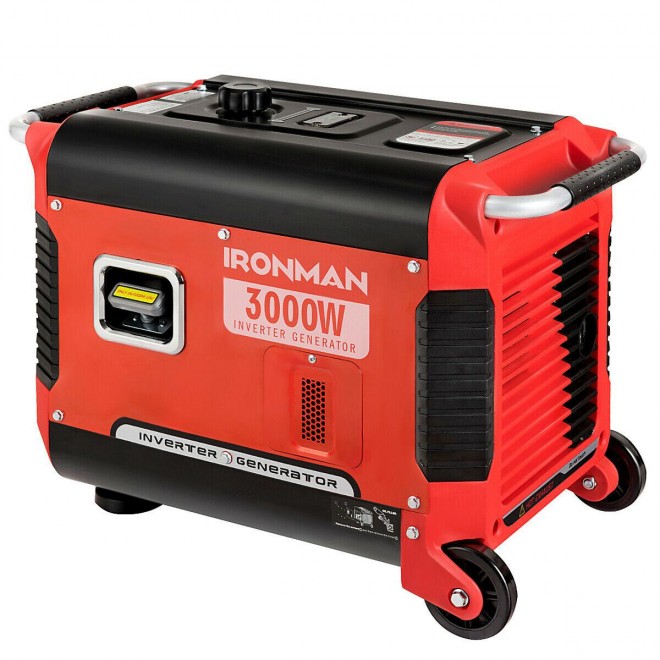 3000W Portable Inverter oline Generator Quiet Lightweight 4 Stroke Cylinder