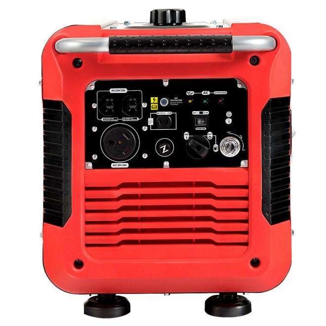 3000W Portable Inverter oline Generator Quiet Lightweight 4 Stroke Cylinder