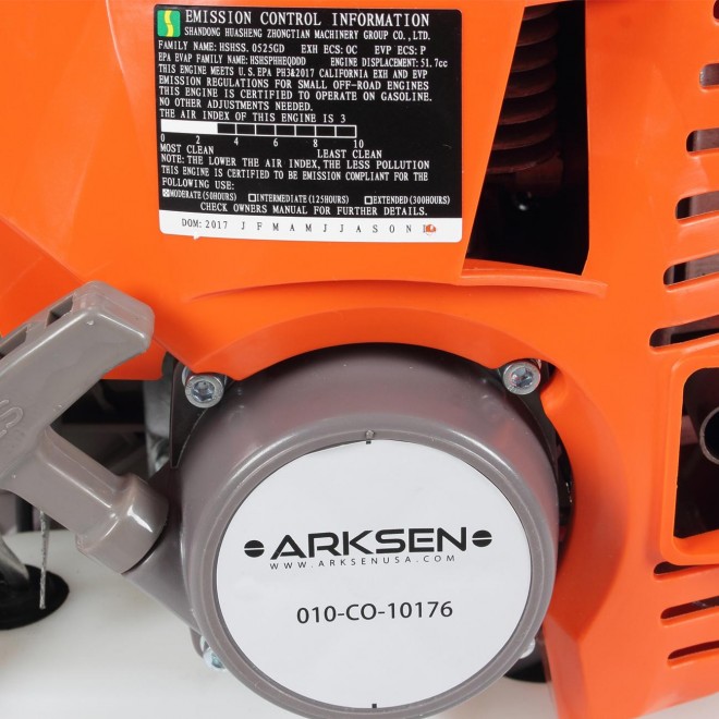 ARKSEN 52CC oline Leaf Blower Backpack Garden 2-Cycle  Debris Duster Outdoor Backyard 2-Stroke Powered EPA