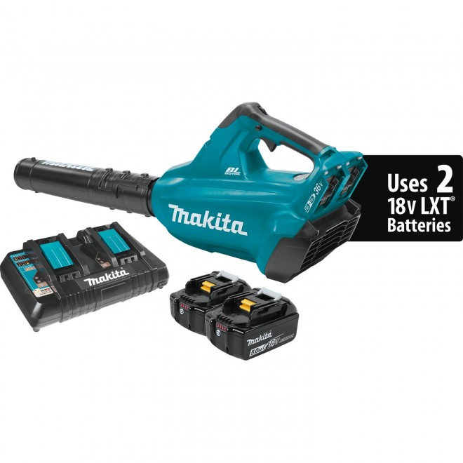 Makita XBU02PT 18V X2 (36V) LXT® Lithium-Ion Brushless Cordless Blower Kit (5.0Ah)