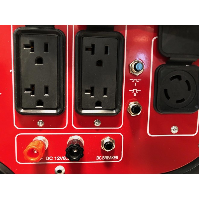 All Power 10000 Watt Dual Fuel Generator, Heavy Duty Portable Generator G10000EGL, /Propane