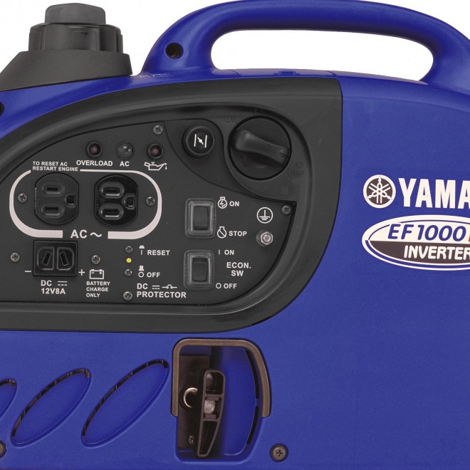 Yamaha EF1000iS 1,000 Watt OHV  Powered Portable Inverter RV Backup Generator