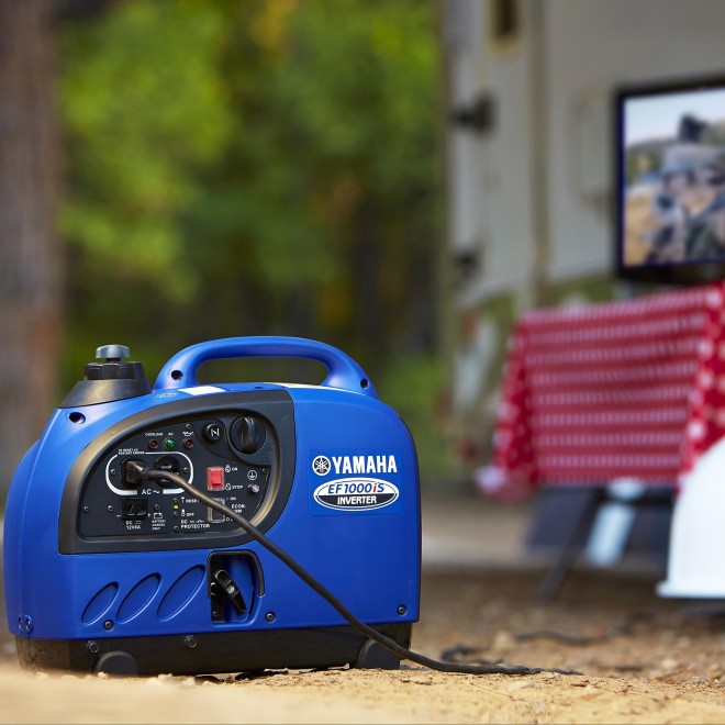 Yamaha EF1000iS 1,000 Watt OHV  Powered Portable Inverter RV Backup Generator