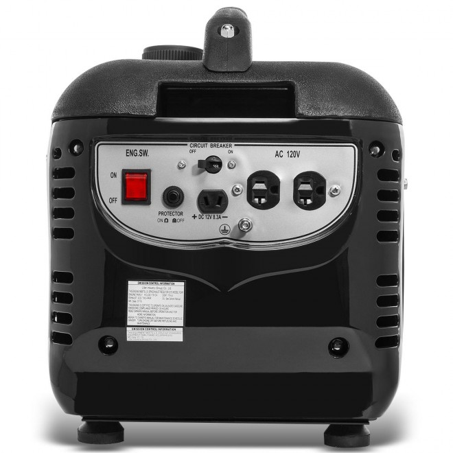 XtremepowerUS 2000W Generator EPA  power 4 Stroke oline Camping Tailgating LOW dB Rating EPA Approved -Black