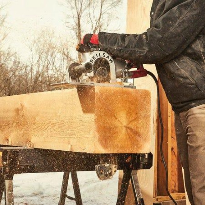 SKILSAW SPT55-11 16 Inch Heavy Duty Worm Drive SAWSQUATCH Carpentry Chainsaw