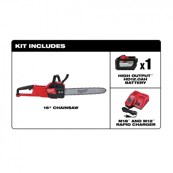 Milwaukee 2727-21HD M18 FUEL 16 in. Chainsaw Kit