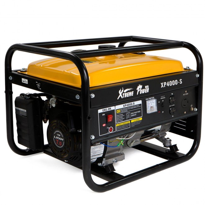 4000 Watt Generator 4000W 7HP  Portable Generator for Home Use Power Backup 3500W Running Watt, EPA Certified