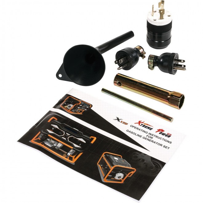 4000 Watt Generator 4000W 7HP  Portable Generator for Home Use Power Backup 3500W Running Watt, EPA Certified