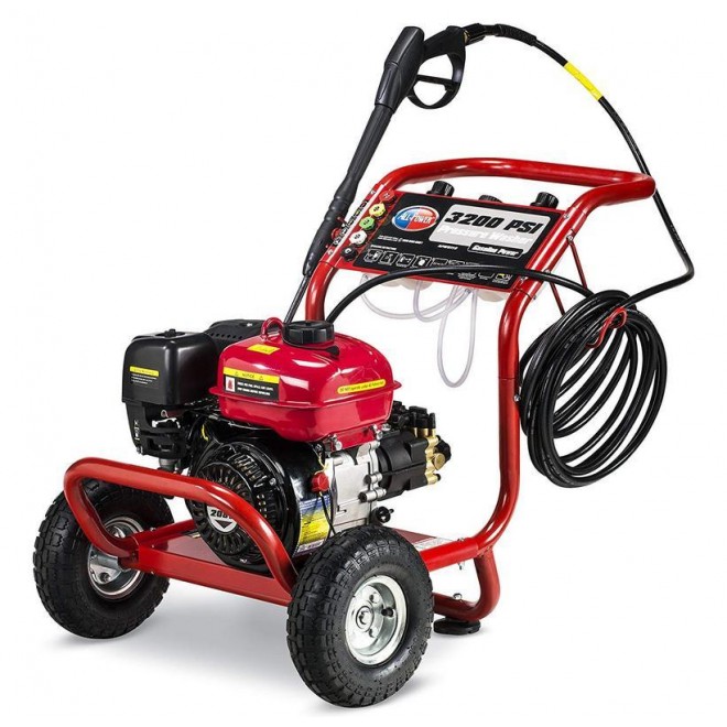All Power America 3200 PSI, 2.6 GPM  Pressure Washer w/ 30 ft High Pressure Hose, C.A.R.B. Compliant, APW5118C