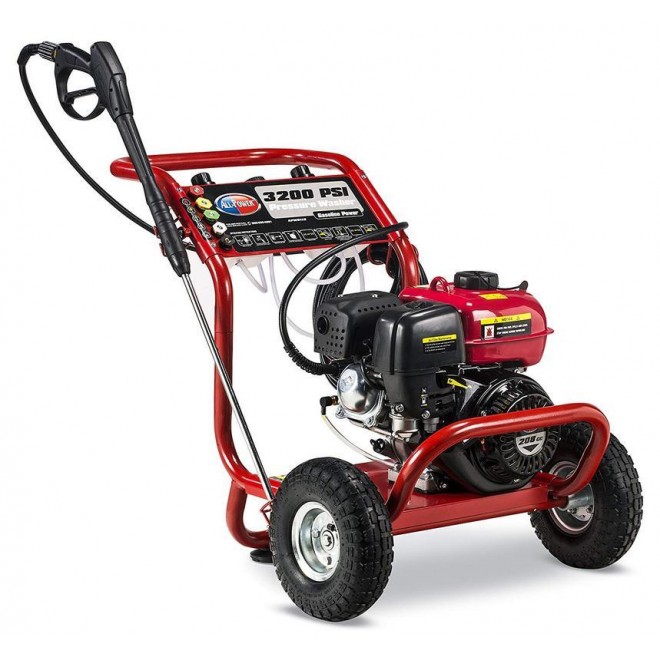 All Power America 3200 PSI, 2.6 GPM  Pressure Washer w/ 30 ft High Pressure Hose, C.A.R.B. Compliant, APW5118C