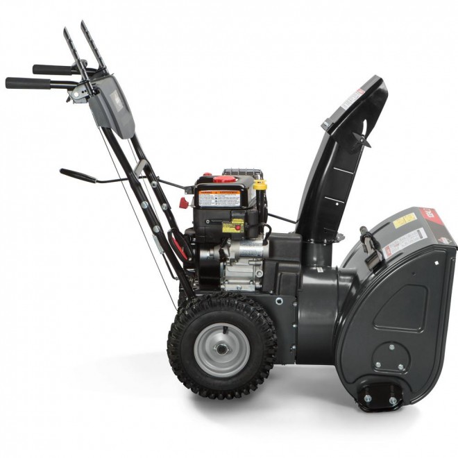 Briggs & Stratton 1696610 208cc 24 in. Dual-Stage Light-Duty  Snow Thrower with Electric Start