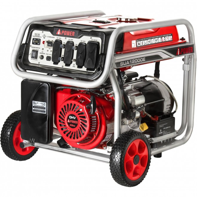 A-iPower SUA12000E oline Powered Generator/Electric Start