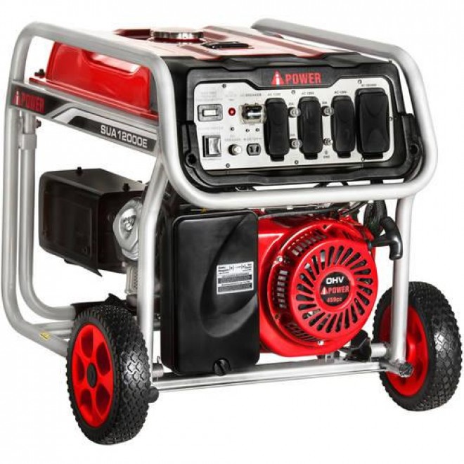A-iPower SUA12000E oline Powered Generator/Electric Start