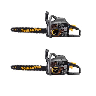 Poulan Pro 18-Inch 2-Cycle  Chainsaw (Certified Refurbished) (2 Pack)