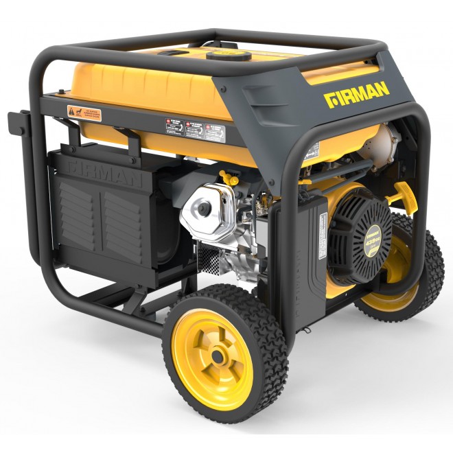 Firman H05753 7100/5700 Watt Dual Fuel Electric Start Generator, cETL