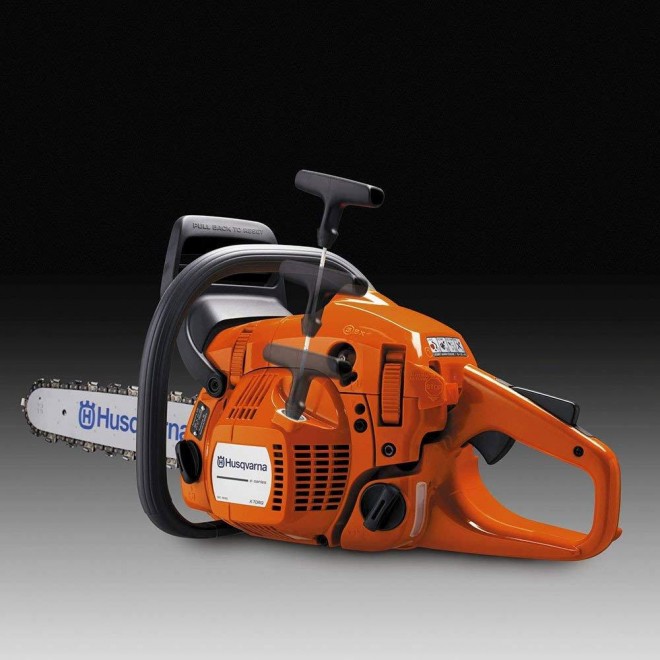 Husqvarna 445E Series 3/8 Inch Pitch 45.7cc 2.8 HP 16 Inch  Powered Chainsaw
