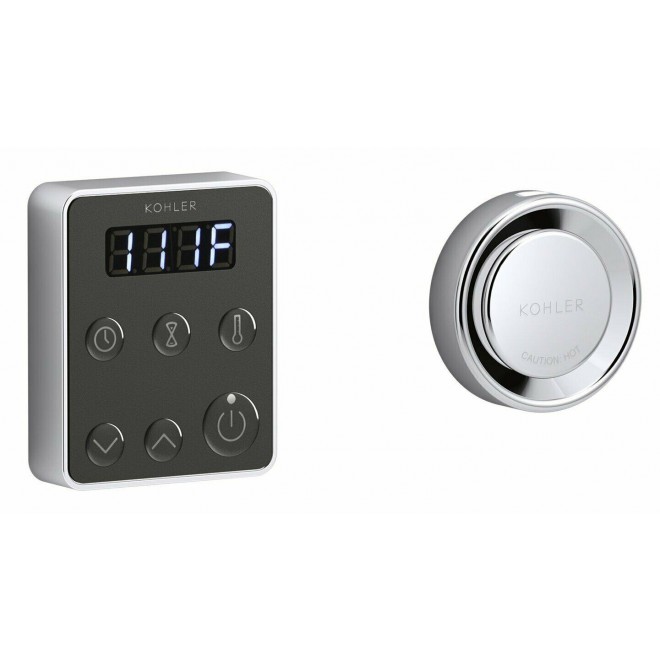 KOHLER K-5557-BN Invigoration Series Steam Generator Control Kit, Vibrant Brushe