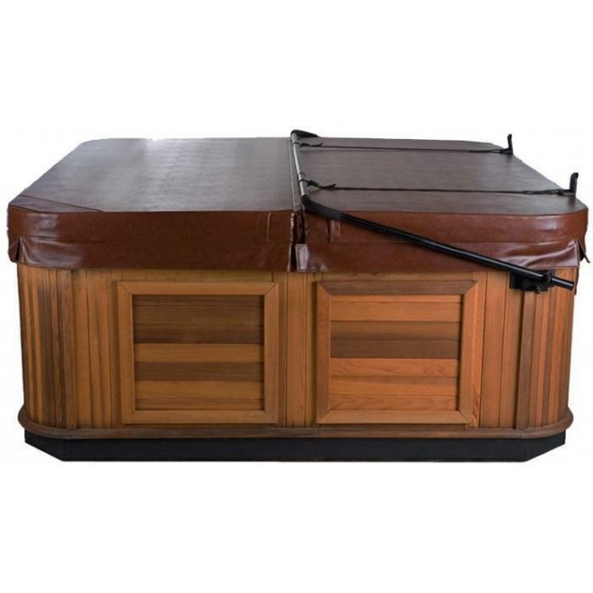 HOT TUB SPA COVER LIFTER Powder Coated Cabinet Swim Spa Cover Easy Lifter