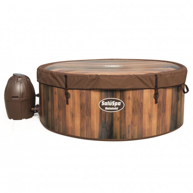 Bestway SaluSpa Helsinki AirJet 7 Person Inflatable Spa & Hot Tub Seat (2 Pack)