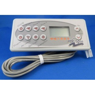 10 BUTTON PDC SPAS GE TOPSIDE CONTROL 10 BUTTON PDC SPAS GE TOPSIDE CONTROL