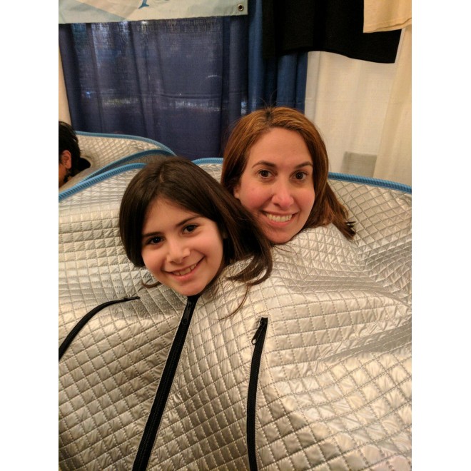 RELAX Far InfraRed Sit-Up Sauna, heat without steam, lose weight