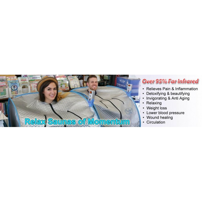 RELAX Far InfraRed Sit-Up Sauna, heat without steam, lose weight