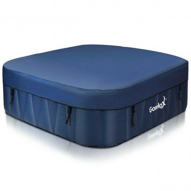 Inflatable Hot Tub Outdoor Jacuzzi Portable Spa 4 Person Hottub Massage Pool New