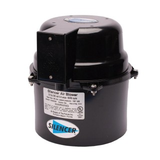 Air Supply Silencer Blower Motor for Pool and Spas 1.5HP 120V 7.0 AMPS