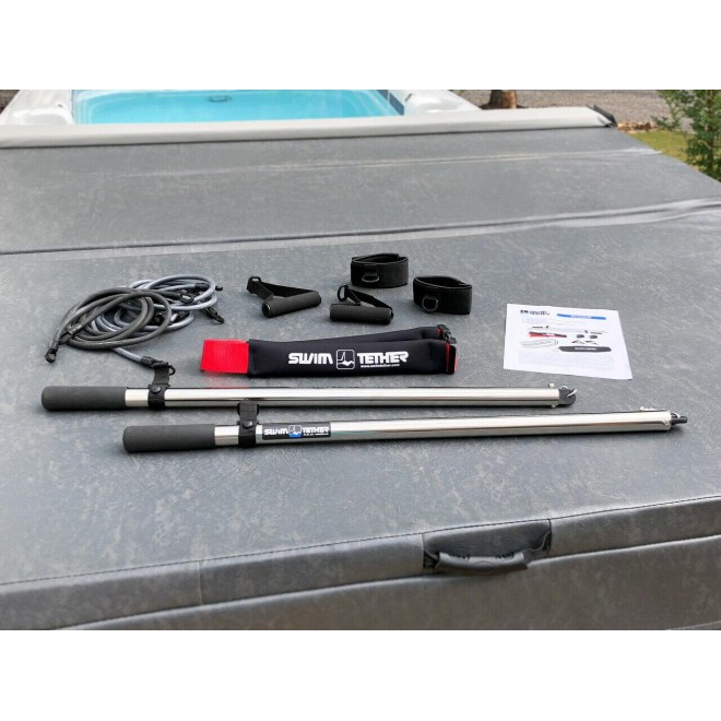 Swim Spa Row Exercise Kit Swim Tether