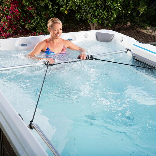 Swim Spa Row Exercise Kit Swim Tether