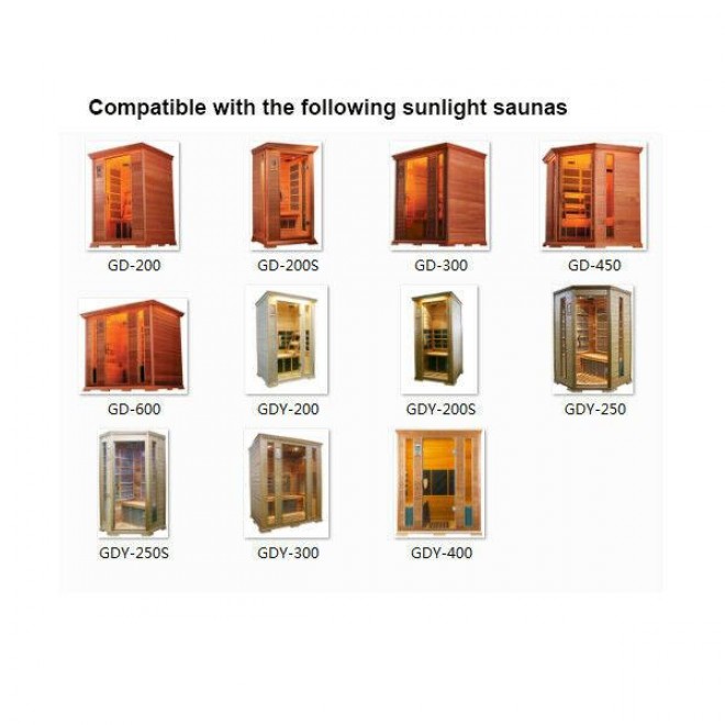 Infrared Sauna Control Panel Compatible with Sunlight Saunas (Sunlighten)