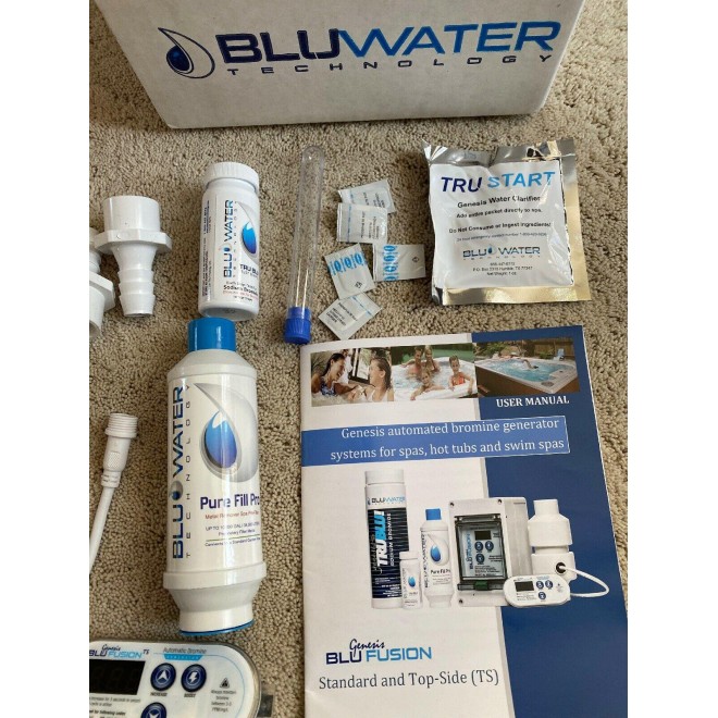 BluWater Bromine Generator, 115v/230v, with Topside - New - Paid $500