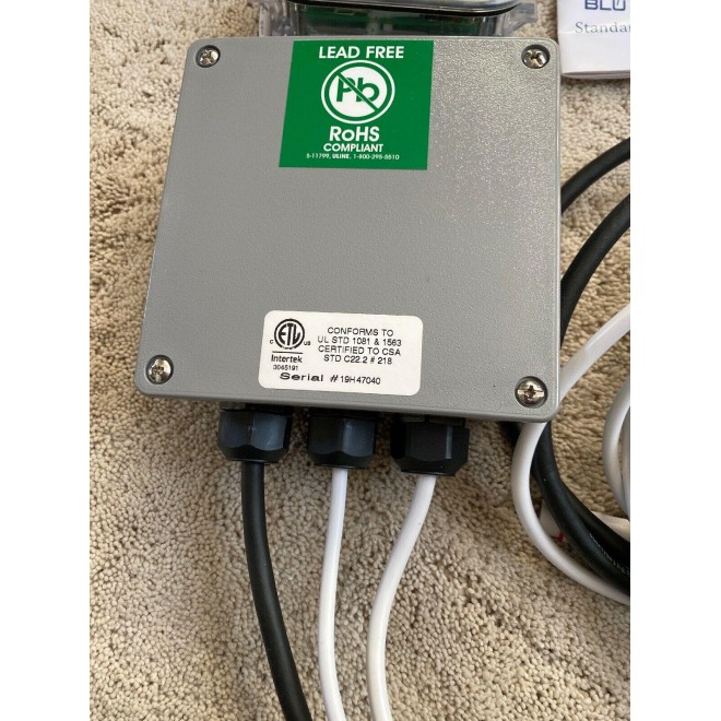 BluWater Bromine Generator, 115v/230v, with Topside - New - Paid $500