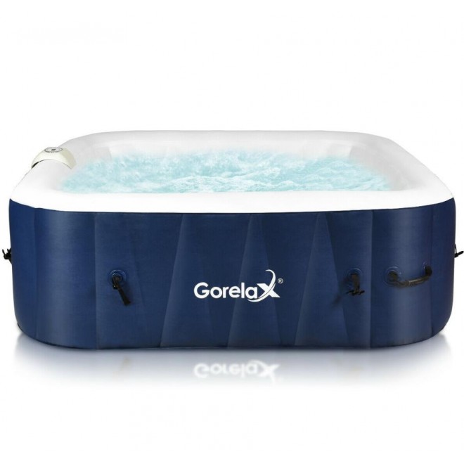 6 Person Hot Tubs And Spas Jacuzzi Blow Up Inflatable Portable Outdoor Massage