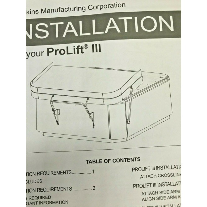 ProLift III Caldera Hot Tub Cover Lifter 74919