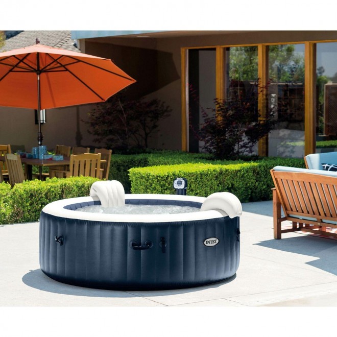 Intex Pure Spa Plus Bubble Hot Tub - 28405E