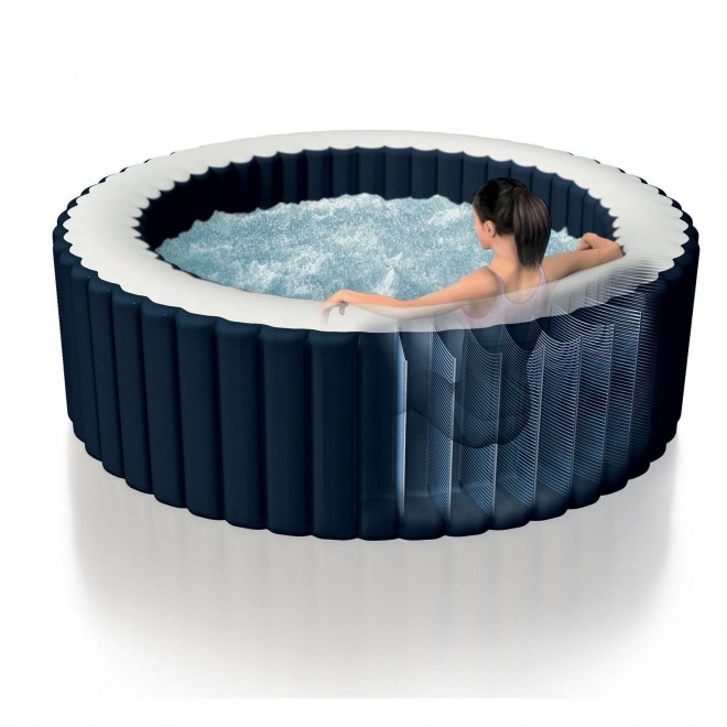 Intex Pure Spa Plus Bubble Hot Tub - 28405E