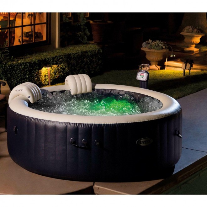 Intex Pure Spa Plus Bubble Hot Tub - 28405E
