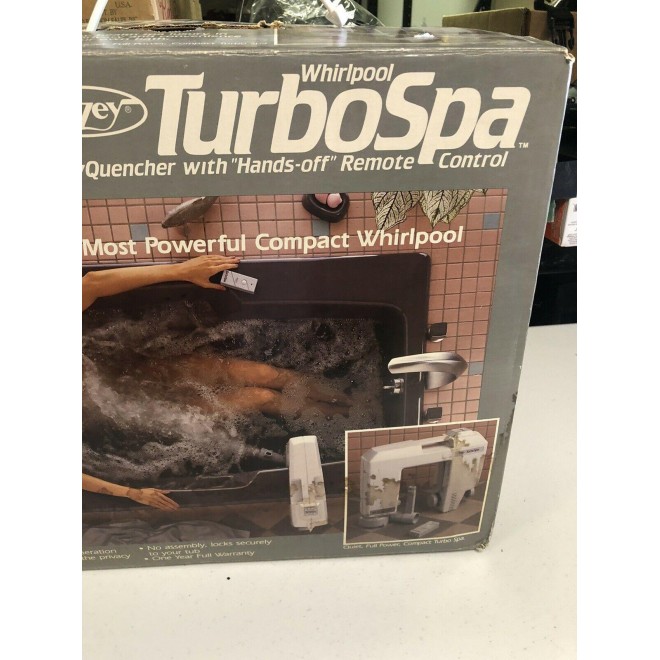 Dazey 6200 Turbo Spa Whirlpool Bathtub Water Jet w/Remote Control New Old Stock