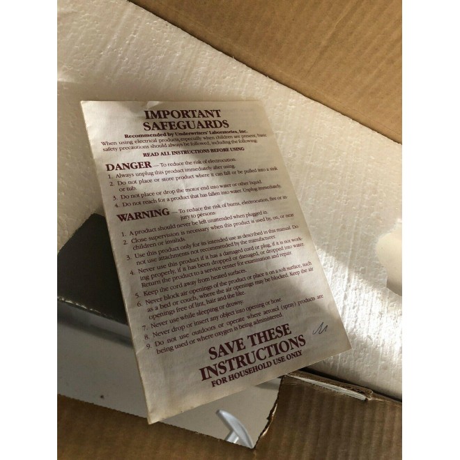 Dazey 6200 Turbo Spa Whirlpool Bathtub Water Jet w/Remote Control New Old Stock