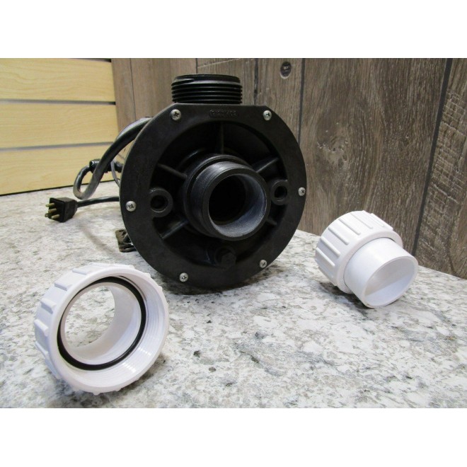 230 VOLT, 2.5 HP, 2 SPEED spa pump complete