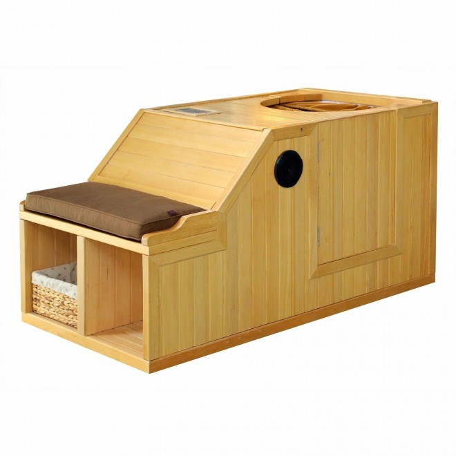 Radiant Saunas BSA2101 Serenity  Infrared Half Sauna, 59