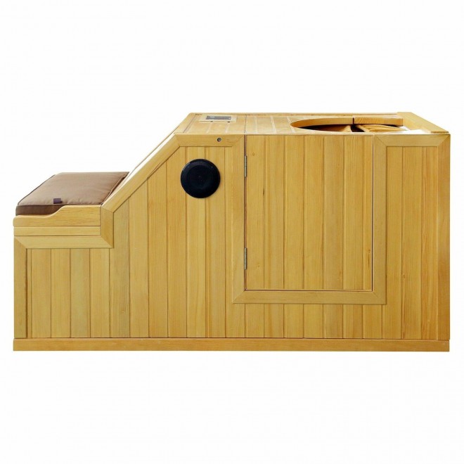 Radiant Saunas BSA2101 Serenity  Infrared Half Sauna, 59