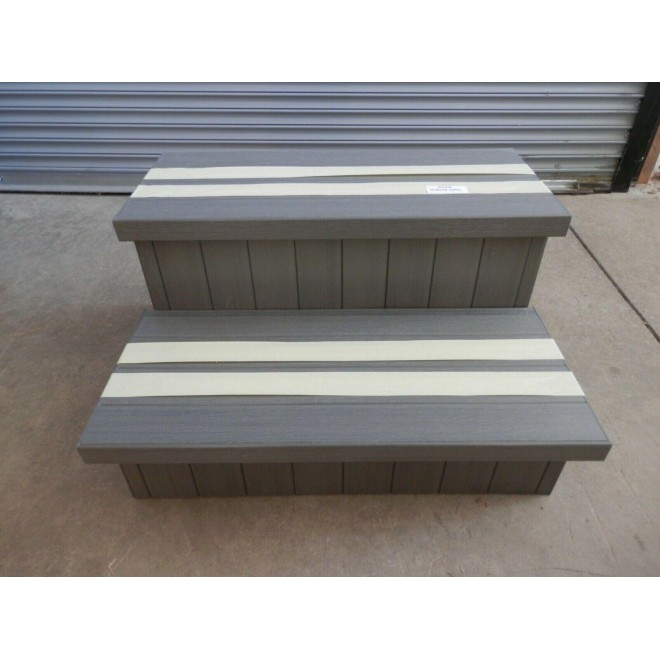 Nordic Hot Tub Wood Steps