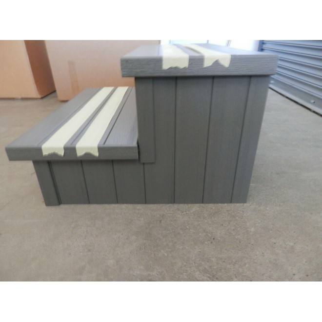 Nordic Hot Tub Wood Steps