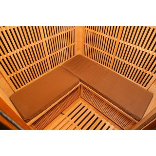 Seat Cushions for 3-Person Sauna with Mildew-Resista