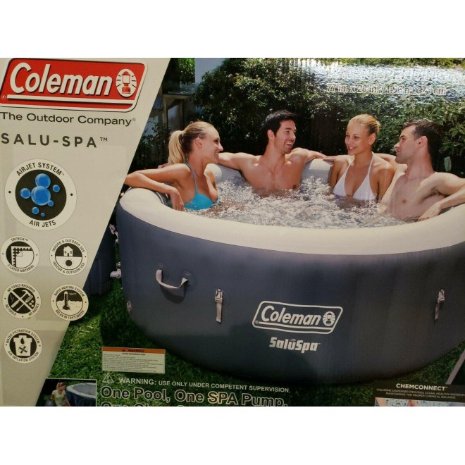 Coleman saluspa inflatable hot tub