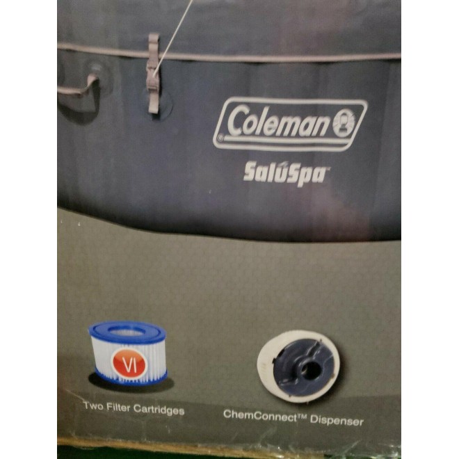 Coleman saluspa inflatable hot tub