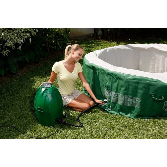 Coleman Lay Z Spa Inflatable Hot Tub Bubble Jacuzzi Set Portable 4-6 People